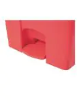 Afvalemmer - 87 Liter - Rood - H 82 x 49.5 x 40 CM - Polypropyleen - Jantex - DC712 DC712 €150.24 Afvalbakken
