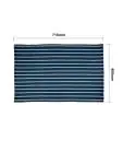 Theedoek - Blauw/Wit - 71.1 x 45.7 CM - Polyester/Katoen - Vogue - CE146 CE146 €2.69 Doeken