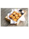 Sauspotje - 11.4 CL - 6 stuks - Blauw/Wit - Ø 6.5 x H 6 CM - Emaille - Olympia - DC383 DC383 €14.29 Schaaltjes en potjes