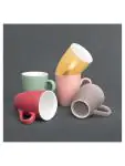 Mok - 32 CL - 6 stuks - Grijs - Ø 8.2 x H 11 x 11.5 CM - Porselein - Olympia - CS041 CS041 €28.44 Kopjes & mokken
