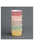 Ramekin - 14.5 CL - 12 stuks - Groen - Ø 9 x H 4.2 CM - Steengoed - Olympia - DC809 DC809 €23.73 Schalen