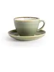 Schotel cappuchinokop - 6 stuks - Groen - Ø 16.2 CM - Porselein - Olympia - GP481 GP481 €23.80 Kopjes & mokken