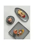 Bord - 6 stuks - H 2.5 x 30.5 x 14.5 CM - Porselein - Olympia - DF181 DF181 €100.25 Borden