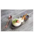 Bord - 6 stuks - H 2.1 x 25 x 12 CM - Porselein - Olympia - DR089 DR089 €39.80 Borden