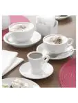 Cappuchinokop - 30 CL - 12 stuks - H 6.35 x 13.6 x 10.7 CM - Porselein - Olympia - CB462 CB462 €31.83 Kopjes & mokken
