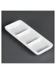 Verdeelschaaljes - 12 stuks - H 6 x 15 x 6 CM - Porselein - Olympia - C336 C336 €44.73 Schaaltjes en potjes