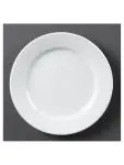 Bord - 12 stuks - Ø 16.5 x H 1.8 CM - Porselein - Olympia - CB478 CB478 €25.86 Borden