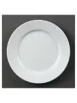 Bord - 12 stuks - Ø 20 x H 2.1 CM - Porselein - Olympia - CB479 CB479 €37.16 Borden