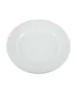 Bord - 12 stuks - Ø 20 x H 2.1 CM - Porselein - Olympia - CB479 CB479 €37.16 Borden