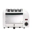 Broodrooster - Wit - H 22 x 36 x 21 CM - 230 V - Dualit - F211 F211 €282.00 Tosti / broodrooster apparatuur
