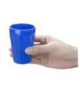 Beker - 14.2 CL - 12 stuks - Blauw - H 8.4 CM - Polycarbonaat - Olympia - CE272 CE272 €11.39 Bekers en kopjes