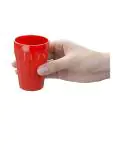 Beker - 14.2 CL - 12 stuks - Rood - H 8.4 CM - Polycarbonaat - Olympia - CE273 CE273 €11.39 Bekers en kopjes