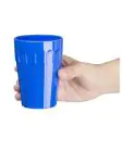 Beker - 26 CL - 12 stuks - Blauw - H 10 CM - Polycarbonaat - Olympia - CB777 CB777 €14.99 Bekers en kopjes