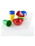 Fruitschaal - 19 CL - 12 stuks - Rood - Ø 10.2 CM - Polycarbonaat - Olympia - CE277 CE277 €12.19 Schaaltjes en potjes