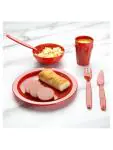 Fruitschaal - 19 CL - 12 stuks - Rood - Ø 10.2 CM - Polycarbonaat - Olympia - CE277 CE277 €12.19 Schaaltjes en potjes