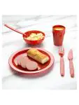 Bord - 12 stuks - Rood - Ø 23 CM - Polycarbonaat - Olympia - CB770 CB770 €26.30 Borden