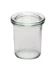 Weckpot - 16 CL - 12 stuks - Ø 6 x H 8 CM - Glas - APS - GH388 GH388 €27.92 Schaaltjes en potjes