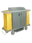 Huishoudwagen - 2 x 90 Liter - H 128.5 x 54 x 154 CM - Polypropyleen - Jantex - DL012 DL012 €570.00 Transportwagens