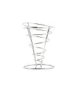 Frietzakhouder - Ø 11.5 x H 17.5 CM - RVS - Olympia - H980 H980 €6.49 Presentatie