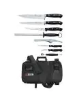 Messenset - 8-delig - Zwart - H 48 x 25 x 8 CM - Metaal - Dick - DL386 DL386 €286.00 Keukenmessen