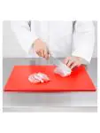 Snijplank - HDPE - Rood - H 1.2 x 45 x 30 CM - Hogedichtheidpolyethyleen - Hygiplas - J010 J010 €12.19 Snijbladen / planken