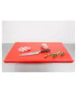 Snijplank - HDPE - Rood - H 2.5 x 60 x 45 CM - Hogedichtheidpolyethyleen - Hygiplas - J047 J047 €28.94 Snijbladen / planken