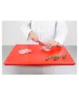Snijplank - HDPE - Rood - H 2.5 x 60 x 45 CM - Hogedichtheidpolyethyleen - Hygiplas - J047 J047 €28.94 Snijbladen / planken