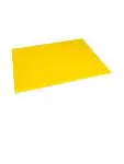 Snijplank - HDPE - Geel - H 1.2 x 60 x 45 CM - Hogedichtheidpolyethyleen - Hygiplas - J021 J021 €18.25 Snijbladen / planken