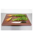 Snijplank - HDPE - Bruin - H 2.5 x 60 x 45 CM - Hogedichtheidpolyethyleen - Hygiplas - J041 J041 €28.94 Snijbladen / planken