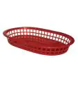 Tafelmand - 6 stuks - Rood - H 4 x 27.5 x 17.5 CM - Polypropyleen - Olympia - GH967 GH967 €7.29 Presentatie