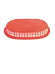 Tafelmand - 6 stuks - Rood - H 4 x 27.5 x 17.5 CM - Polypropyleen - Olympia - GH967 GH967 €7.29 Presentatie