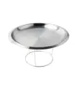 Standaard zeevruchtenschaal - H 17.5 CM - RVS - Olympia - C050 C050 €7.79 Overige