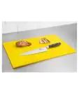 Snijplank - LDPE - Geel - H 1 x 45 x 30 CM - Lagedichtheidpolyethyleen - Hygiplas - J254 J254 €8.79 Snijbladen / planken