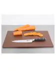 Snijplank - LDPE - Bruin - H 1 x 45 x 30 CM - Polyethyleen - Hygiplas - J256 J256 €8.79 Snijbladen / planken