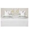 Servetten - 10 stuks - Wit - 55 x 55 CM - Katoen - Mitre Luxury - HB559 HB559 €24.99 Tafelrokken