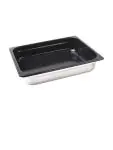 Gastronormbak - 1/2 GN - 4 Liter - H 26.5 x 32.5 x 6.5 CM - RVS - Vogue - CS756 CS756 €20.40 Gastronorm bakken