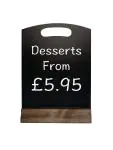 Tafelkrijtbord - H 23.5 x 15 x 5.4 CM - Olympia - GG110 GG110 €3.79 Presentatie