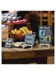 Krijtbord - A5 - H 21 x 14.8 CM - Olympia - CL309 CL309 €1.59 Presentatie