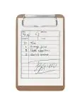 Rekeningklembord - H 15 x 9 CM - Hout - Olympia - CN503 CN503 €1.89 Presentatie