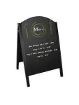 Stoepbord - Zwart - H 102.5 x 67.5 x 66 CM - Olympia - CL009 CL009 €93.28 Presentatie