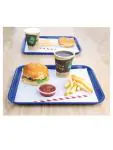 Dienblad - Blauw - H 2 x 34.5 x 26.5 CM - Polypropyleen - Olympia - DP215 DP215 €3.29 Buffetdienbladen
