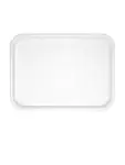 Dienblad - Wit - H 2 x 45 x 35 CM - Polypropyleen - Olympia - GF997 GF997 €4.89 Buffetdienbladen