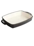 Ovenschaal - 2.8 Liter - Zwart - H 5.5 x 39 x 23.5 CM - Gietijzer - Vogue - GH324 GH324 €35.76 Ovenschalen
