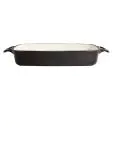 Ovenschaal - 2.8 Liter - Zwart - H 5.5 x 39 x 23.5 CM - Gietijzer - Vogue - GH324 GH324 €35.76 Ovenschalen