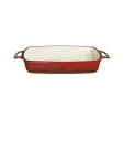 Ovenschaal - 2.8 Liter - Rood - H 5.5 x 39 x 23.5 CM - Gietijzer - Vogue - GH320 GH320 €39.65 Ovenschalen