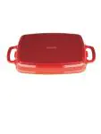 Ovenschaal - 2.8 Liter - Rood - H 5.5 x 39 x 23.5 CM - Gietijzer - Vogue - GH320 GH320 €39.65 Ovenschalen