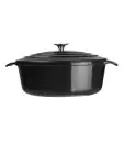 Braadpan - Zwart - H 11 x 24.3 x 29.5 CM - Gietijzer - Vogue - GH306 GH306 €50.40 Braadpan