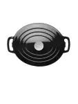 Braadpan - Zwart - H 11 x 24.3 x 29.5 CM - Gietijzer - Vogue - GH306 GH306 €50.40 Braadpan