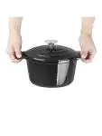 Braadpan - Zwart - Ø 20.5 x H 12 CM - Gietijzer - Vogue - GH300 GH300 €36.25 Braadpan
