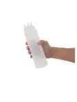 Knijpfles - 3 spuitmonden - 68 CL - Zwart - Ø 66 x H 24.4 CM - Kunststof - Vogue - CW725 CW725 €2.29 Knijpflacons